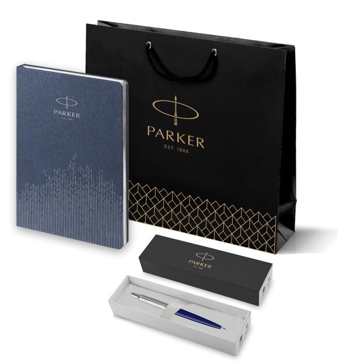Подарочный набор Parker: Шариковая Ручка Parker Jotter K60 и Ежедневник R0011105_4033170 - фото