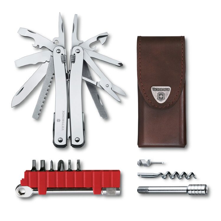 Мультитул SwissTool Spirit X Plus Ratchet 3.0236.L - фото