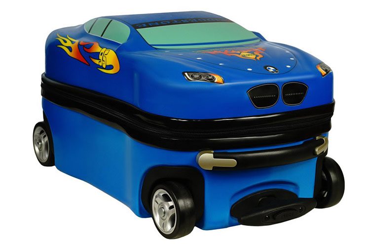 Чемодан детский Atma kids Супертачки BMW - фото