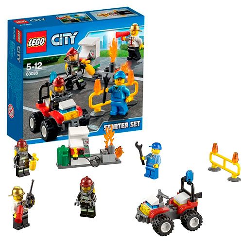 Конструктор Lego City 60088 Лего Город Пожарная охрана - фото