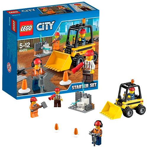 Конструктор Строительная команда для начинающих Lego City 60072 - фото