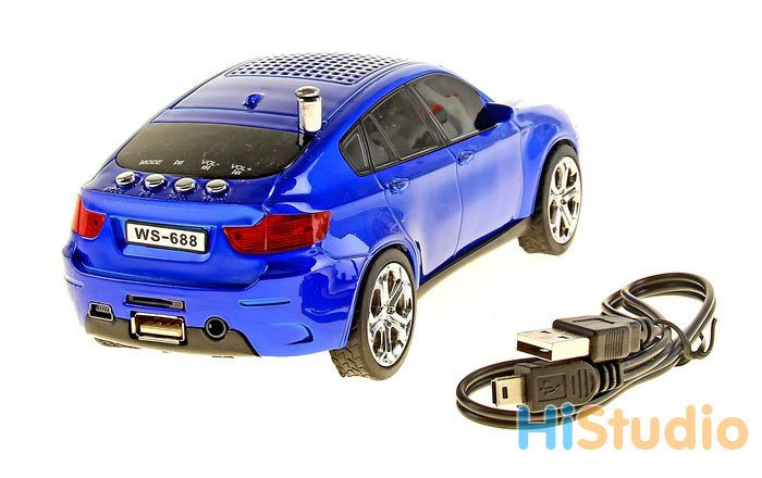 Портативная колонка BMW X6 USB/SD/FM - фото