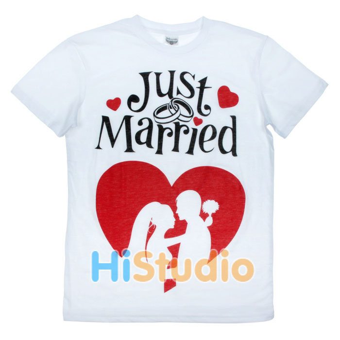 Футболка мужская Just married - фото