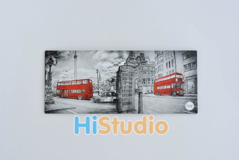 Кошелек New Wallet Red bus - фото