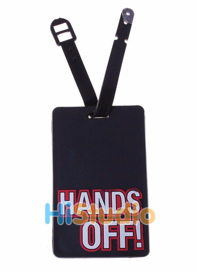 Бирка багажная HANDS OFF - фото