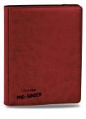 Альбом Ultra-Pro PRO-BINDER (с листами 3х3 кармашка, искусственная кожа): Красный - фото