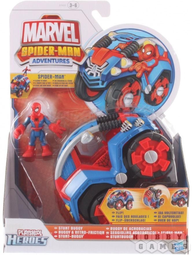 Spider man. Фигурка и машинка - фото