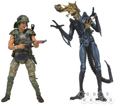 Фигурка Aliens 7 Hicks vs. Blue Warrior 2 Pack - фото
