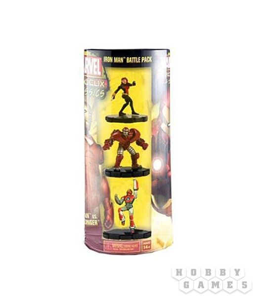 Фигурка Heroclix Marvel Classics Ironman and Black Widow - фото
