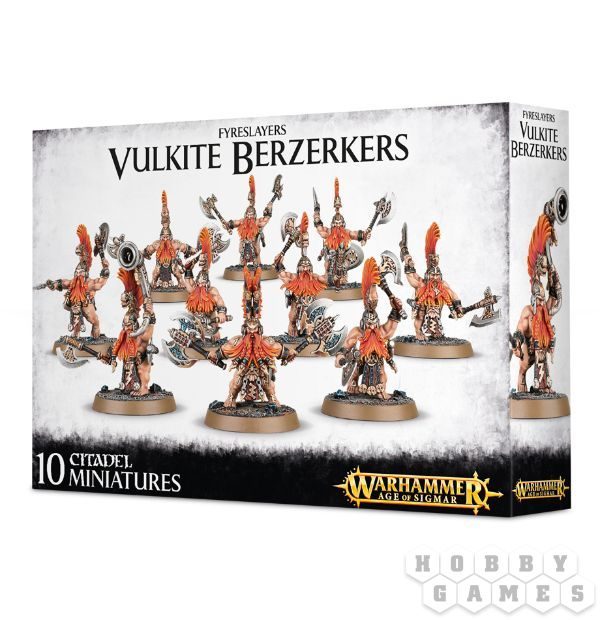 Fyreslayers Vulkite Berzerkers - фото