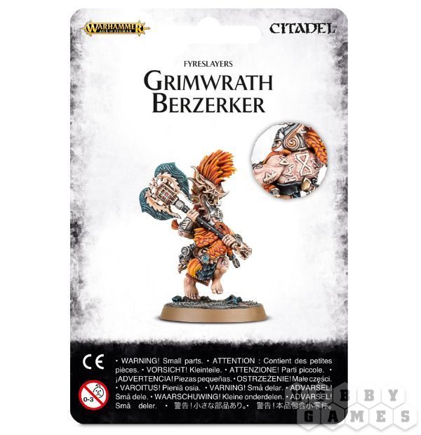 Fyreslayers Grimwrath Berzerker - фото