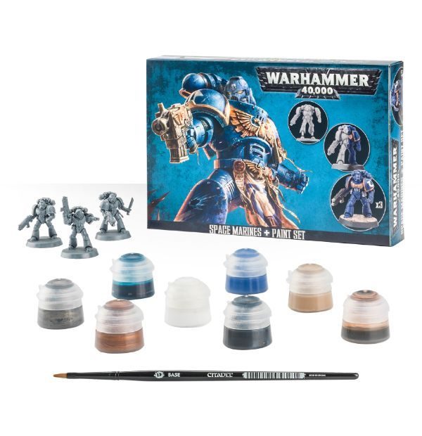 Space Marines+Paint Set - фото