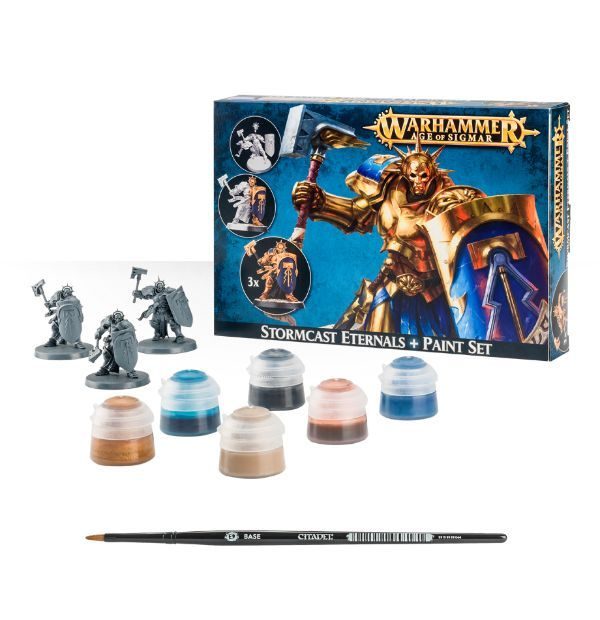 Stormcast Eternals+Paint Set - фото