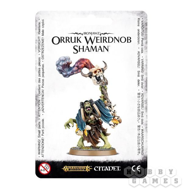 Ironjawz Orruk Weirdnob Shaman - фото