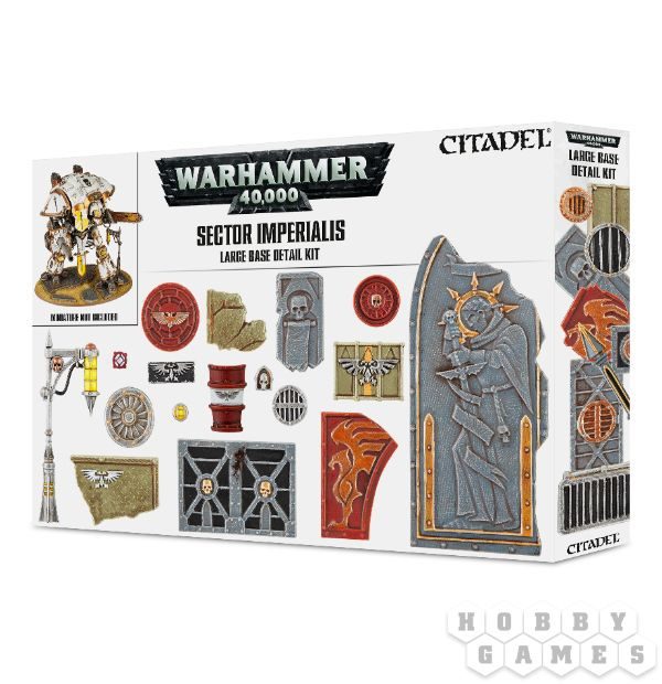 Sector Imperialis: Large Base Detail Kit - фото
