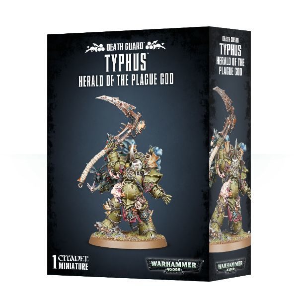 Warhammer 40,000. Death Guard: Typhus Herald of the Plague God - фото
