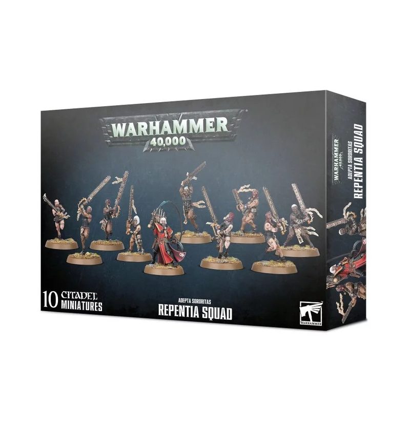 Warhammer 40,000. Adepta Sororitas Repentia Squad - фото