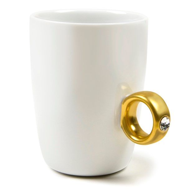 Кружка с кольцом 2-Carat Cup - фото
