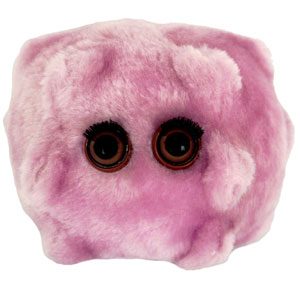 Плюшевая игрушка GiantMicrobes Поцелуйная болезнь - фото