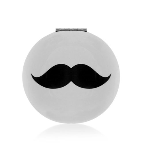 Зеркало карманное Moustache (круглое) - фото
