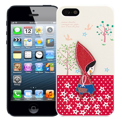 Чехол для iPhone 5/5S Little Red Riding Hood - фото