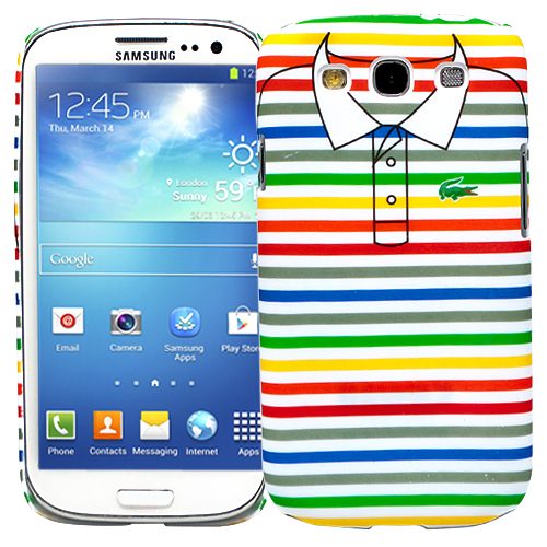 Чехол для Samsung Galaxy S3 Thin stripes, серия Sports shirt - фото