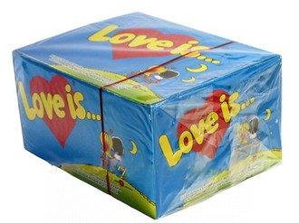 Блок Love is клубника-банан - фото