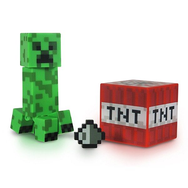 Фигурка Minecraft Creeper Майнкрафт Крипер с аксессуарами - фото