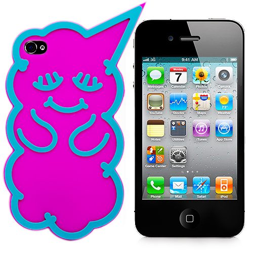 Чехол для iPhone 4/4S Pink Bear - фото