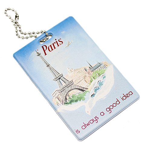 Бирка на багаж Paris is always a good idea - фото
