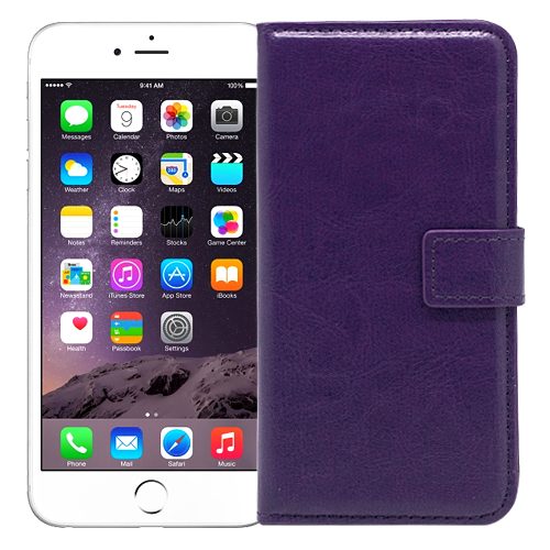 Чехол-книжка для iPhone 6 Business (фиолетовый) - фото