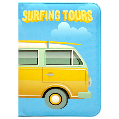 Обложка для паспорта Surfing tours - фото