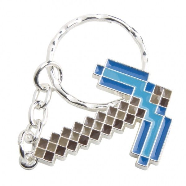 Брелок Minecraft Diamond Pickaxe (Майнкрафт Алмазная Кирка) - фото