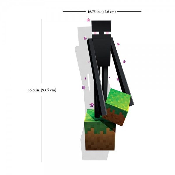 Наклейка на стену Minecraft Enderman Sticker - фото