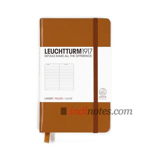 Leuchtturm1917 Pocket Notebook Caramel - фото
