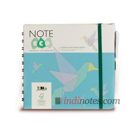Note Eco Blue Bird Square - фото