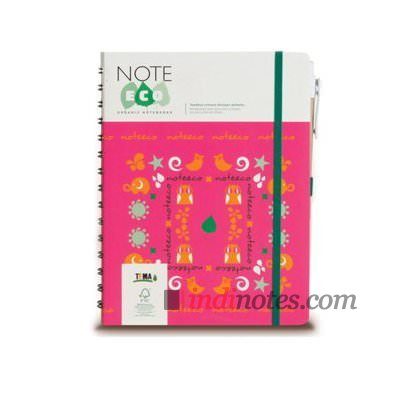 Note Eco Pink Pattern - фото