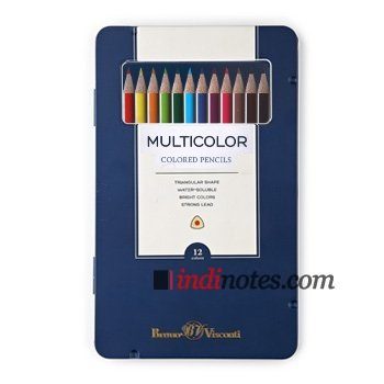 Набор цветных карандашей Bruno Visconti Multicolor (12 шт.) - фото