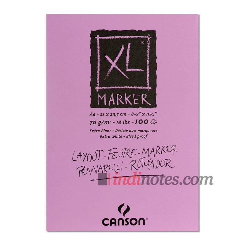 Canson XL Marker — склейка для маркеров и каппилярных ручек A4 - фото