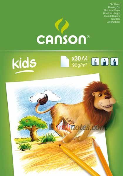 Canson Kids — склейка для детского творчества A4 - фото