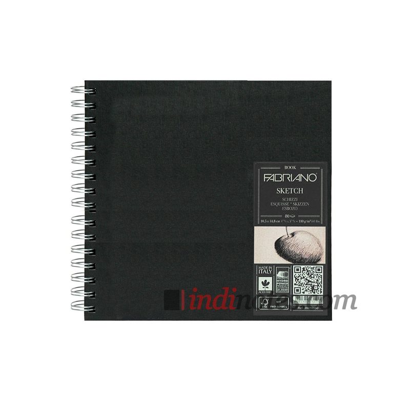 Fabriano Sketch Book A4 альбом для графики, (квадратный) спираль по короткой стороне - фото