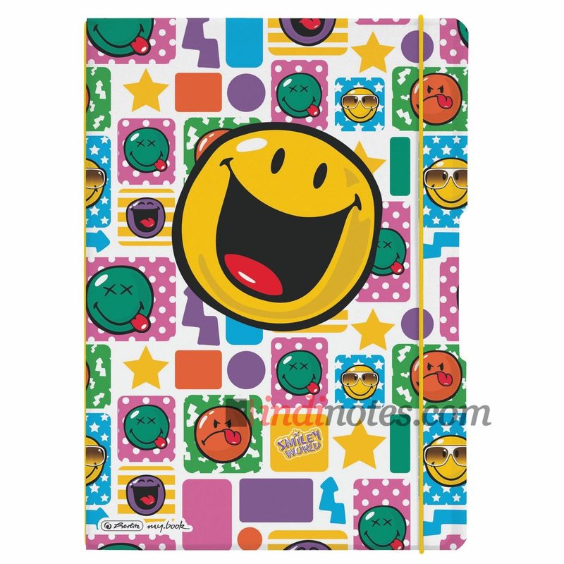 Herlitz my.book Flex A4 Plastic Smiley Happy - фото