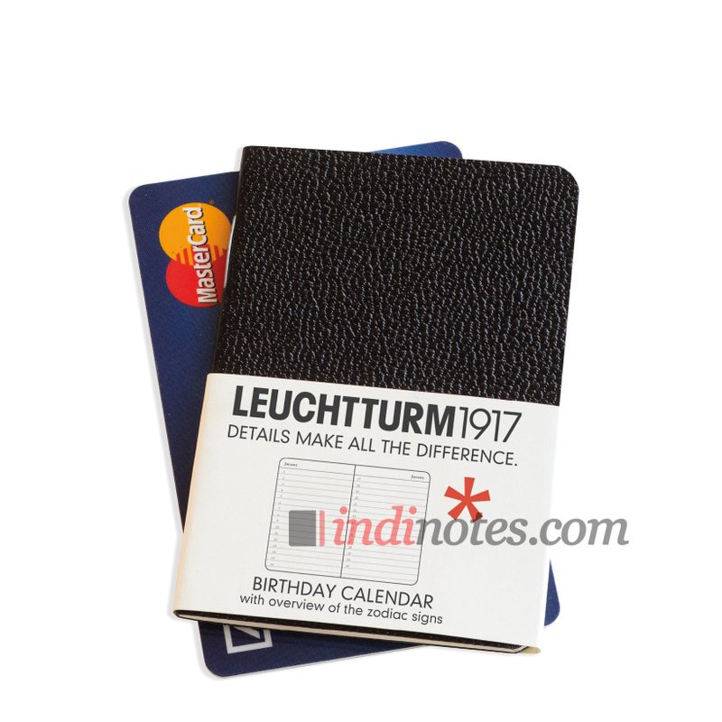 Leuchtturm1917 Mini Notebook Birthday Calendar - фото
