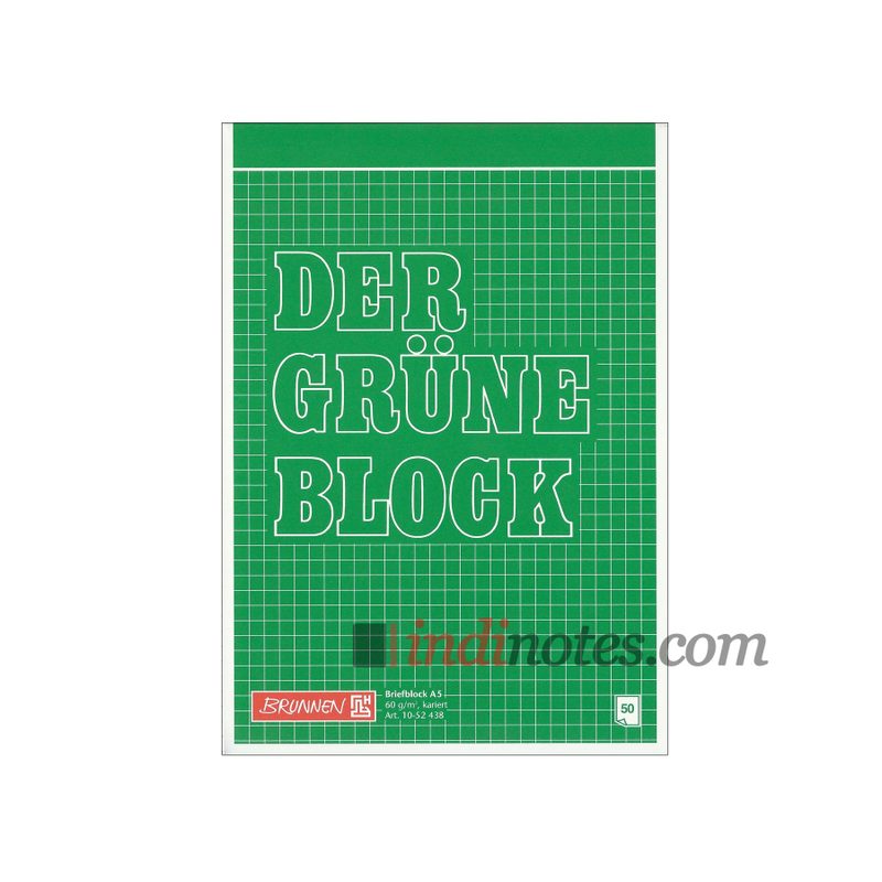Brunnen Grune Block блокнот формата А5 - фото