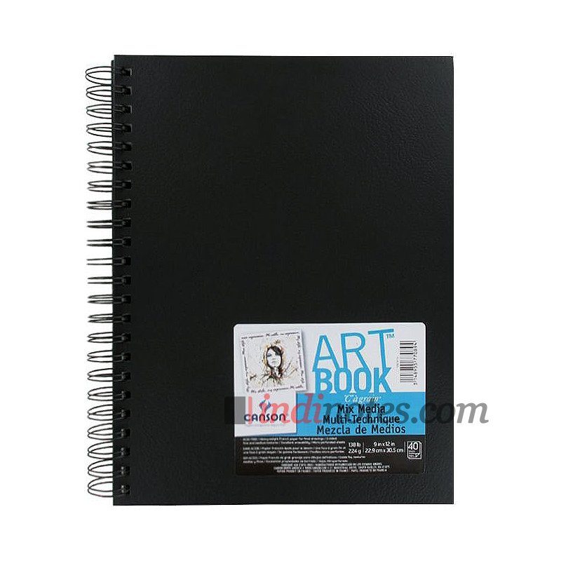 Canson Artbook Mix Media A4 на спирали - фото