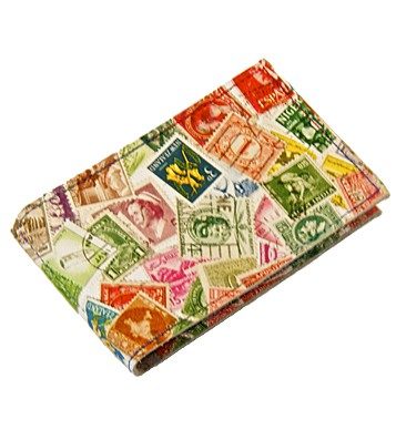 Кожаный держатель для карточек Stamps - фото