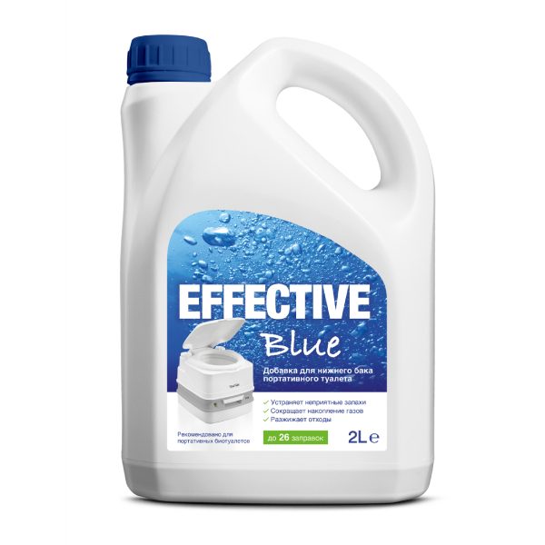 Туалетная жидкость Thetford Effective Blue 2л KSI-30710RU - фото