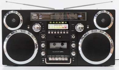 Музыкальный центр brooklyn boombox, черный KSS-Brooklyn Boombox - фото