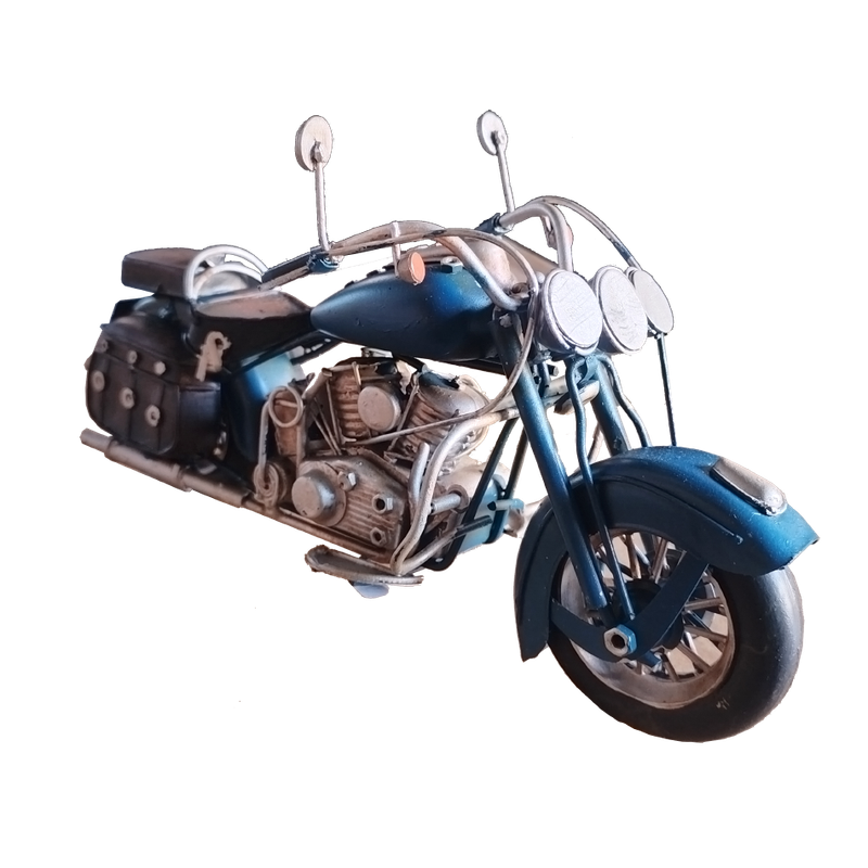 Модель мотоцикла Harley Davidson синий 28x14х11см KSVA-RD-2004-D-2216-BLU - фото