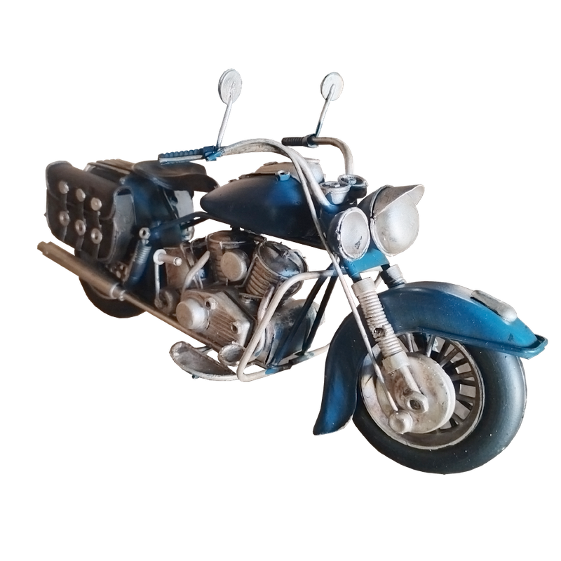 Модель мотоцикла Harley Davidson 28x14х11см KSVA-RD-1204-A-4646-BLU - фото